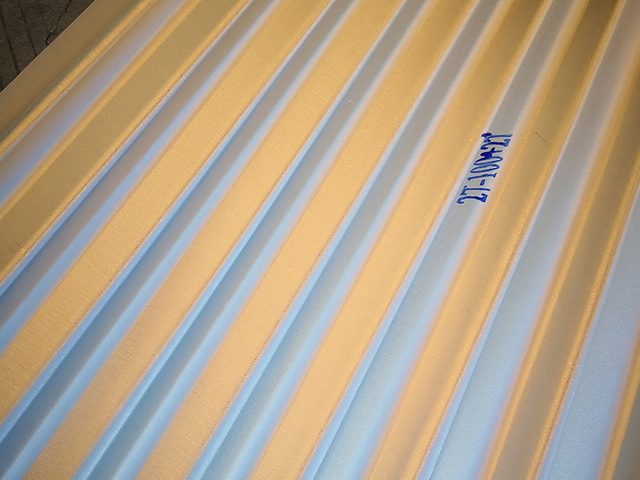Alu-zinc corrugated steel sheet